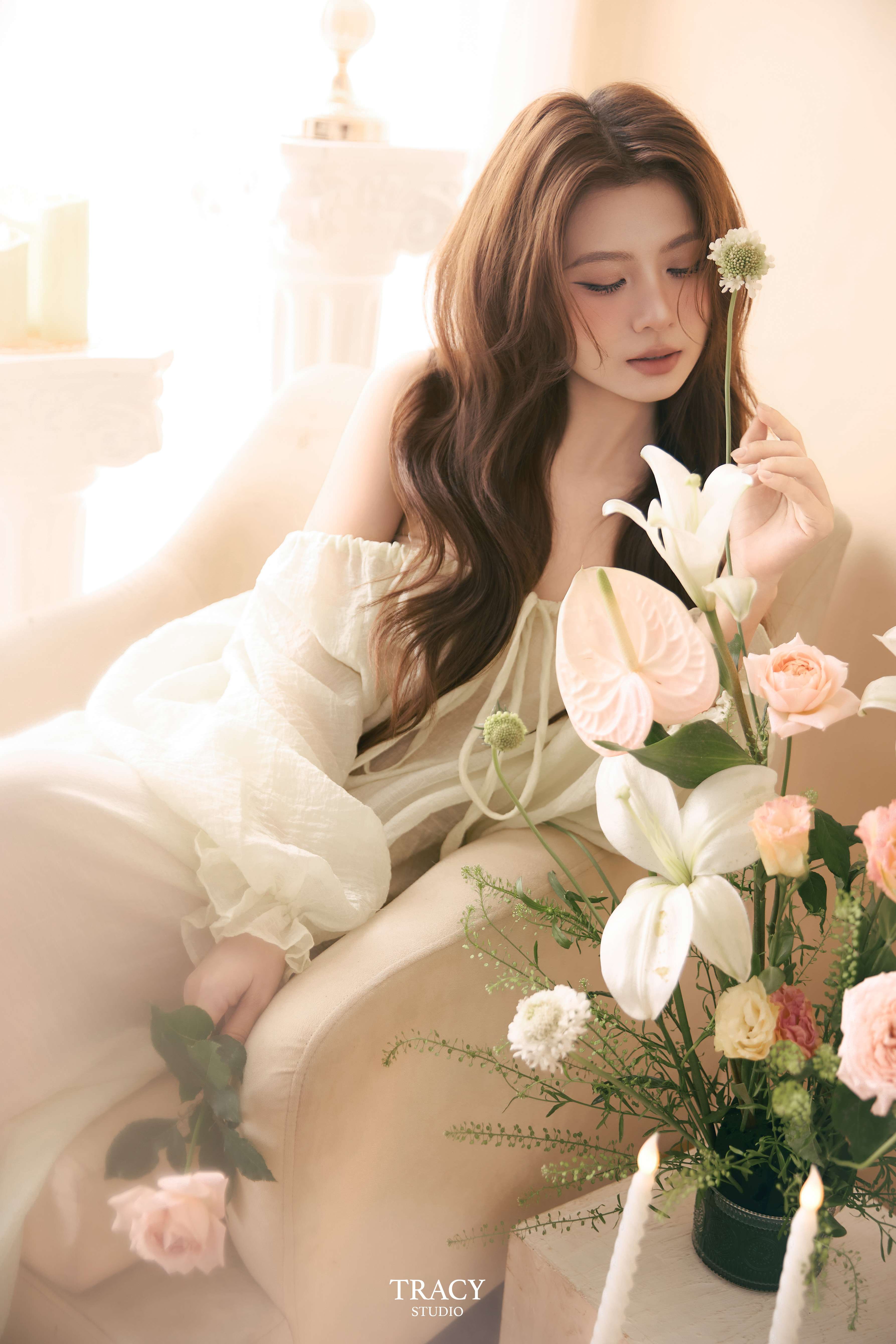 tracy studio chụp chang mây concept nàng thơ